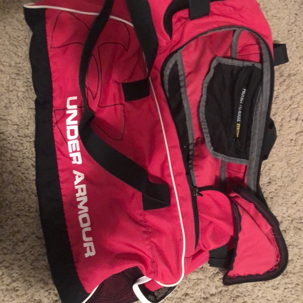 Small Pink Under Armour Gym Bag